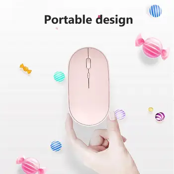 Dual Mode Wireless mouse Candy Color Rechargeable Bluetooth Mouse Mini Gaming Ultra-thin 2.4G V0M9
Dual Mode Wireless mouse Candy Color Rechargeable Bluetooth Mouse Mini Gaming Ultra-thin 2.4G V0M9