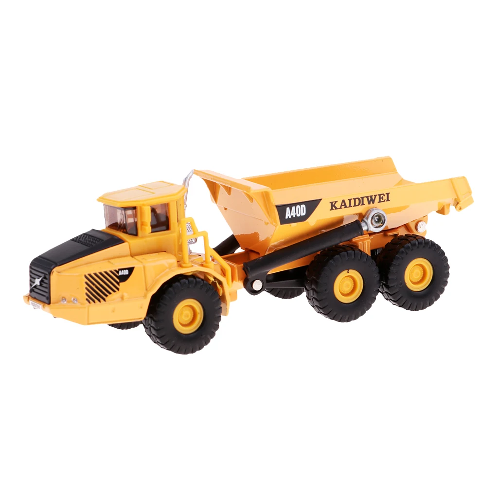 1/87 Scale Diecast Mini Dump Truck Construction Truck Toys Kids Xmas Gift 1/87 Scale Diecast Mini Dump Truck Construction Truck Toys Kids Xmas Gift