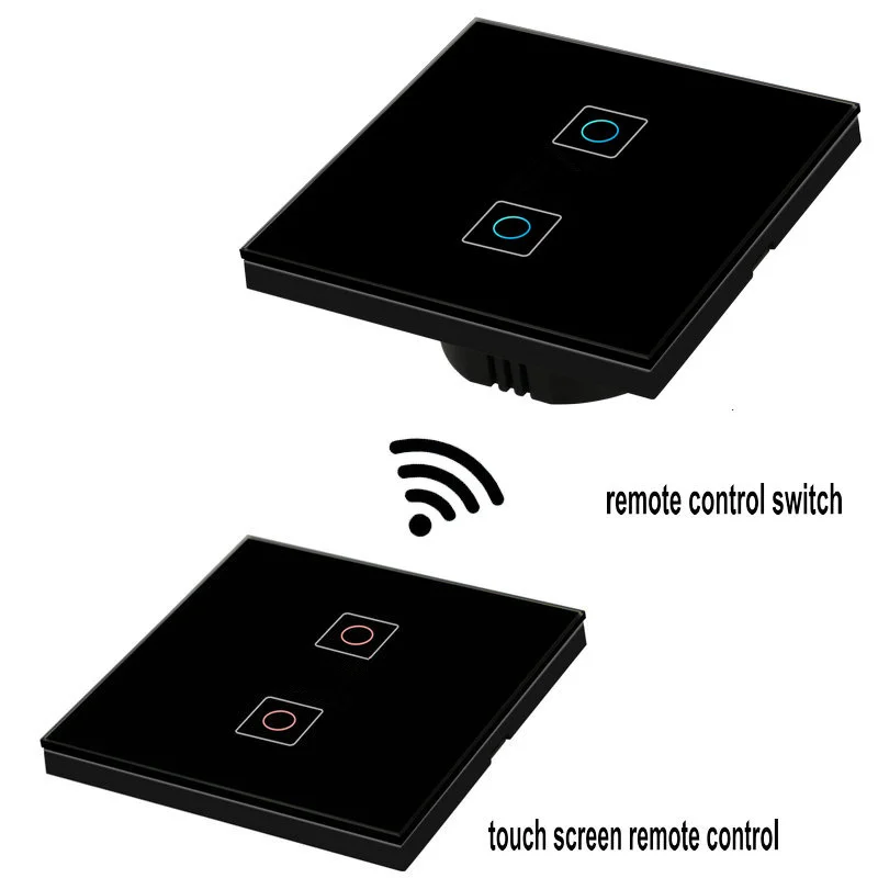 Wireless Remote Control Switch 2 way AC170-240V Smart Light Touch Switch 433MHz With Remote Controller Transmitter Smart Home
Wireless Remote Control Switch 2 way AC170-240V Smart Light Touch Switch 433MHz With Remote Controller Transmitter Smart Home