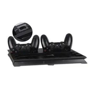Cooling Fan Vertical Stand Station Charger for PS4 Pro Game Console Controllers N84A
Cooling Fan Vertical Stand Station Charger for PS4 Pro Game Console Controllers N84A