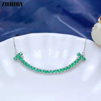 ZHHIRY Real Emerald Necklace Pendant Genuine 925 Sterling Silver Pendants For Women 2.5mm Gemstone Fine Jewelry
ZHHIRY Real Emerald Necklace Pendant Genuine 925 Sterling Silver Pendants For Women 2.5mm Gemstone Fine Jewelry