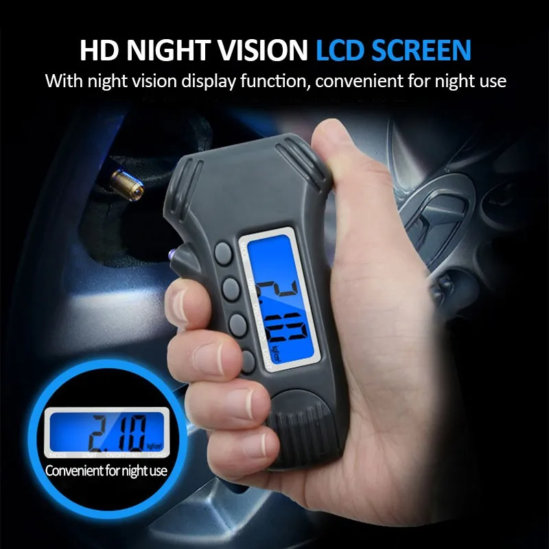Digital Car Tyre Tire Tread Depth Gauge Meter Measurer Tool Caliper Thickness Gauges Tread Brake Pad Shoe Tire Monitoring System
Digital Car Tyre Tire Tread Depth Gauge Meter Measurer Tool Caliper Thickness Gauges Tread Brake Pad Shoe Tire Monitoring System