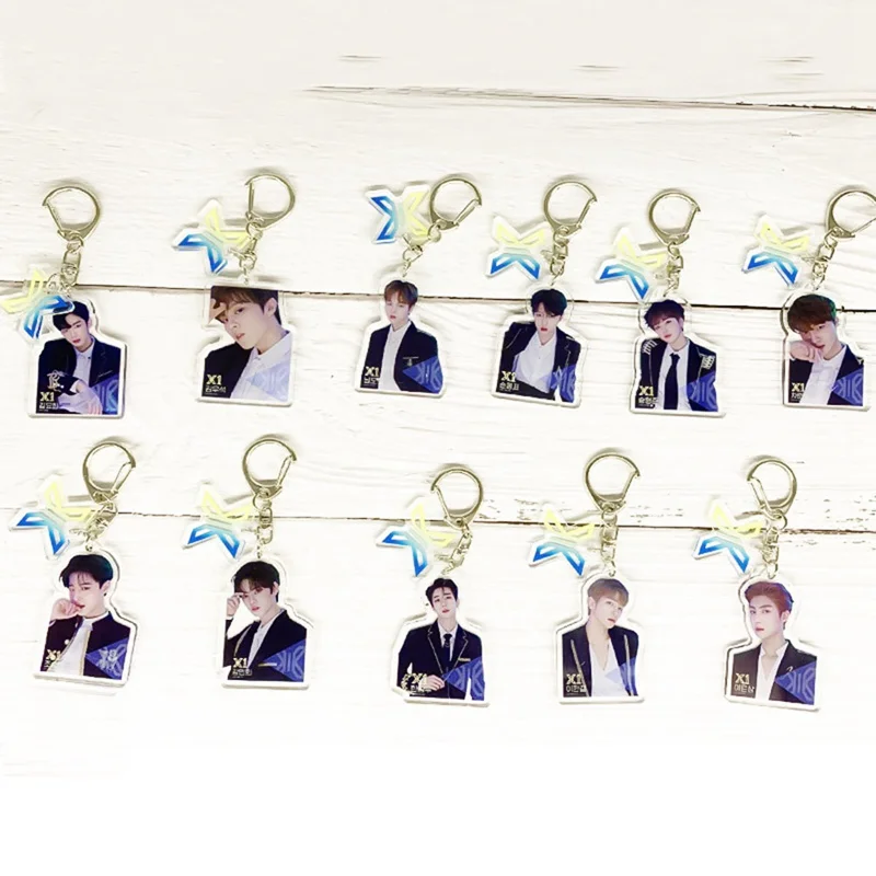 Kpop X ONE Photo Transparent Keychain Protable Key Holder Produce X 101 Acrylic Figure Fashion Keyring Bag Pendant Charm
Kpop X ONE Photo Transparent Keychain Protable Key Holder Produce X 101 Acrylic Figure Fashion Keyring Bag Pendant Charm
