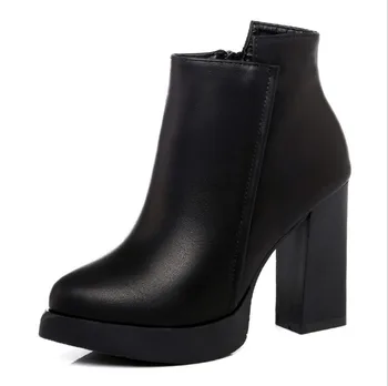 SunNY Everest Autumn/Winter Martin Boots Women Black Ankle Boots Short Warm Non-Slip Pointed Thick Heel Size 34-39
SunNY Everest Autumn/Winter Martin Boots Women Black Ankle Boots Short Warm Non-Slip Pointed Thick Heel Size 34-39