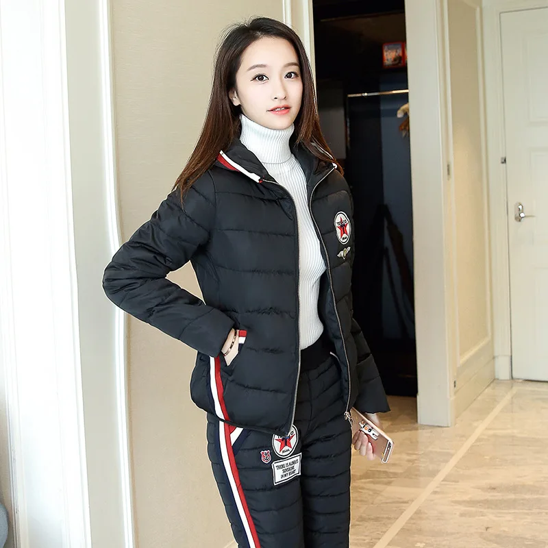 Students Cotton-padded Clothes Set Women Red Winter Two-Piece 2018 New Style Korean-style Slim Fit Fashion Slimming Cotton Coat
Students Cotton-padded Clothes Set Women Red Winter Two-Piece 2018 New Style Korean-style Slim Fit Fashion Slimming Cotton Coat