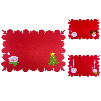 Table Top Christmas Table Mat Christmas Decor for Home Ornament 2PCS
Table Top Christmas Table Mat Christmas Decor for Home Ornament 2PCS