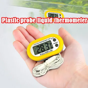 Digital Aquarium Thermometer Fish Tank Water Temperature Monitor Gauge Waterproof LCD Digital Fish Tank
Digital Aquarium Thermometer Fish Tank Water Temperature Monitor Gauge Waterproof LCD Digital Fish Tank