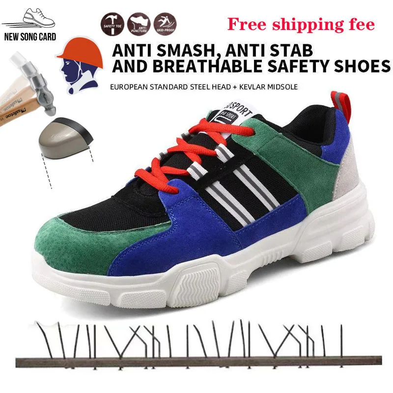 lightweight anti-smashing Working Safety Boots Work Time Safety Outdoors Steel Toe Light Weight Breathable Anti Piercing Shoes
lightweight anti-smashing Working Safety Boots Work Time Safety Outdoors Steel Toe Light Weight Breathable Anti Piercing Shoes