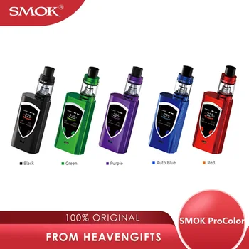 225W SMOK ProColor TC Kit with 5ml/2ml TFV8 Big Baby Atomizer No 18650 Battery Vape Vaporizer VS Drag 2/ Shogun kit / gen Mod
225W SMOK ProColor TC Kit with 5ml/2ml TFV8 Big Baby Atomizer No 18650 Battery Vape Vaporizer VS Drag 2/ Shogun kit / gen Mod