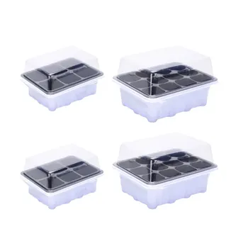4 Pcs Seedling Sprout Plate 6/12 Cells Household Seedling Grower Seed Grower Seedling Box for Garden Park
4 Pcs Seedling Sprout Plate 6/12 Cells Household Seedling Grower Seed Grower Seedling Box for Garden Park