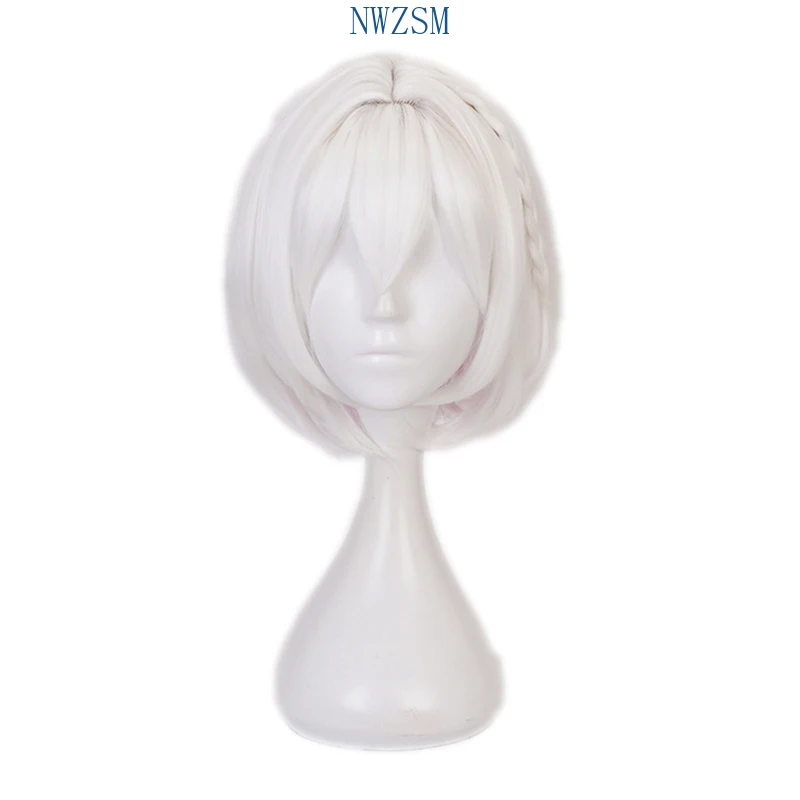

Game Azur Lane HMS Sirius Women Short Wig Cosplay Costume Heat Resistant Synthetic Hair Party Role Play Wigs