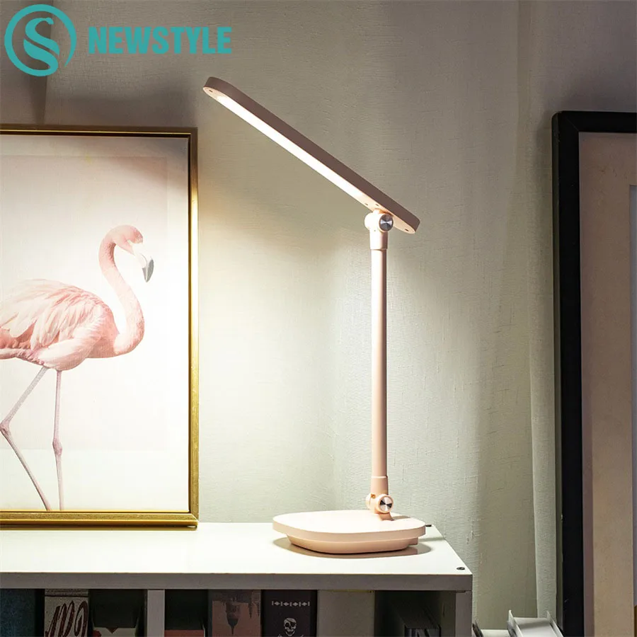 Touch Dimmable LED Desk Lamp USB Rechargeable Adjustment Table Lamps For Children Kids Reading Study Bedside Bedroom Living Room
Touch Dimmable LED Desk Lamp USB Rechargeable Adjustment Table Lamps For Children Kids Reading Study Bedside Bedroom Living Room