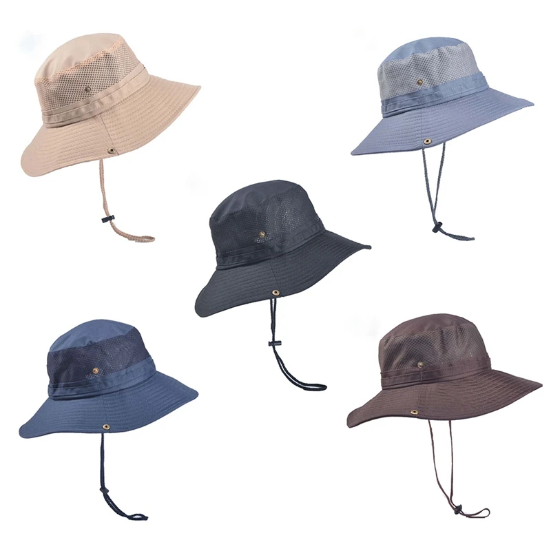 Bucket Hat Lightweight Quick Drying Folding Sunshade Outdoor Fisherman Cap With Chin String
Bucket Hat Lightweight Quick Drying Folding Sunshade Outdoor Fisherman Cap With Chin String