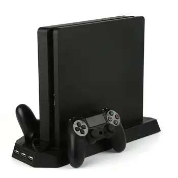 2 In 1 Multi-functional Cooling Fan Bracket Game Charger Base Heat Sink Radiator Holder Rack For PS4 PRO
2 In 1 Multi-functional Cooling Fan Bracket Game Charger Base Heat Sink Radiator Holder Rack For PS4 PRO