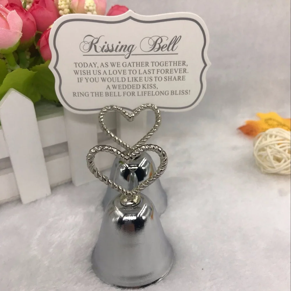 10pcs Place Card Holder Number Clip Photo Holder Silver Bell Kissing Bell Menu Clip Wedding Table Decoration Metal
10pcs Place Card Holder Number Clip Photo Holder Silver Bell Kissing Bell Menu Clip Wedding Table Decoration Metal