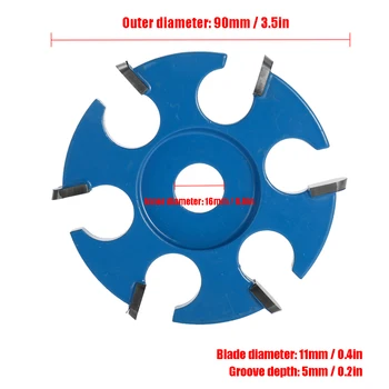 Hot Hexagonal Blade Fillet Anti-reverse Power Wood Carving Tool Angle Grinder Accessory for 16mm Aperture Angle Grinder
Hot Hexagonal Blade Fillet Anti-reverse Power Wood Carving Tool Angle Grinder Accessory for 16mm Aperture Angle Grinder