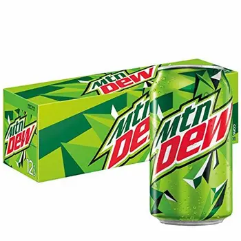 Mountain Dew Refresco con Gas, - Paquete de 12 x 355 ml - Total: 4260 ml 
Mountain Dew Refresco con Gas, - Paquete de 12 x 355 ml - Total: 4260 ml