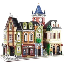City Street View Building Blocks MOC Architecture Garden Hotel Shop Series Model Coffee House Brick Bank Kit Bricks Kid Toy Gift
City Street View Building Blocks MOC Architecture Garden Hotel Shop Series Model Coffee House Brick Bank Kit Bricks Kid Toy Gift