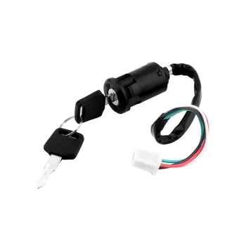 Ignition Key Switch Lock 4 Wires Bike ATV Quad Go Kart Motard Motor Moped Buggy Scooters for Yamaha for Kawasaki for Suzuki
Ignition Key Switch Lock 4 Wires Bike ATV Quad Go Kart Motard Motor Moped Buggy Scooters for Yamaha for Kawasaki for Suzuki