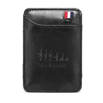 Antique Defend My Family Black Leather Wallet Classic Men Women Mini Slim Money Clips Card Purse
Antique Defend My Family Black Leather Wallet Classic Men Women Mini Slim Money Clips Card Purse