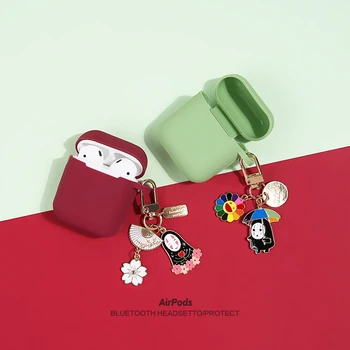Cute Cartoon Studio Ghibli Spirited Away No Face Man Headphone Cases For Apple Airpods 1/2 Silicone Protection Earphone Cover Sk
Cute Cartoon Studio Ghibli Spirited Away No Face Man Headphone Cases For Apple Airpods 1/2 Silicone Protection Earphone Cover Sk