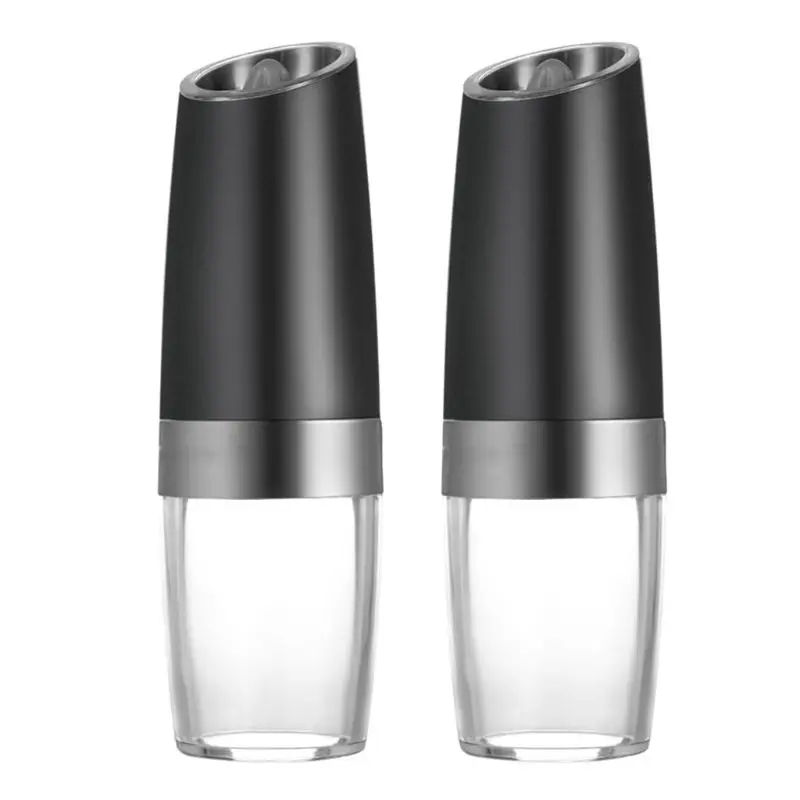 2pcs Electric Pepper Mill Grinder Salt Spice Power Shaker Battery Operated with LED Light Kitchen Tool
2pcs Electric Pepper Mill Grinder Salt Spice Power Shaker Battery Operated with LED Light Kitchen Tool
