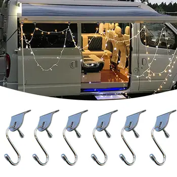 Outdoor Awning Hook Compact Lightweight Easy Sliding Grey RV For Outdoor Use 
Outdoor Awning Hook Compact Lightweight Easy Sliding Grey RV For Outdoor Use