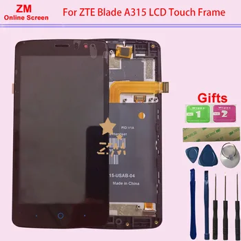 RYKKZ For ZTE Blade A315 LCD Display With Touch Screen With Frame Digitizer Assembly Replacement With Tools
RYKKZ For ZTE Blade A315 LCD Display With Touch Screen With Frame Digitizer Assembly Replacement With Tools