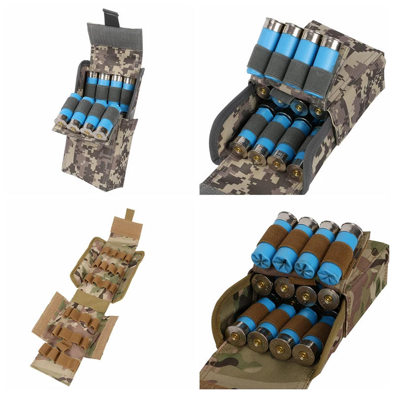 Hunting Shell Pouch Tactical Ammo Bags Molle 25 Round 12GA 12 Gauge Outdoor Reload Magazine Pouches Ammo Shells Bags
Hunting Shell Pouch Tactical Ammo Bags Molle 25 Round 12GA 12 Gauge Outdoor Reload Magazine Pouches Ammo Shells Bags
