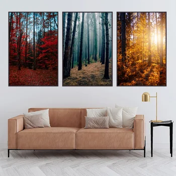 Nordic Wall Poster Printing Canvas Painting Modern Spring Summer and Autumn Three Seasons Woods Scenery Home Mural Decor Bedroom
Nordic Wall Poster Printing Canvas Painting Modern Spring Summer and Autumn Three Seasons Woods Scenery Home Mural Decor Bedroom