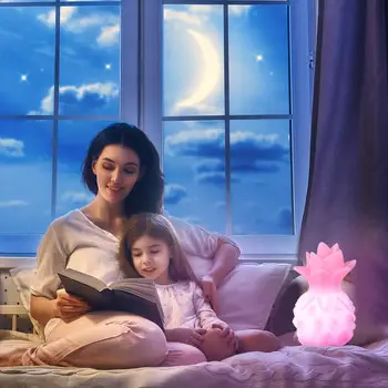 Cute Cartoon LED Night Light Pineapple Soft Enamel Light Strong Fall Resistance No Fever Kids Bedroom Decorative Desk Lamp
Cute Cartoon LED Night Light Pineapple Soft Enamel Light Strong Fall Resistance No Fever Kids Bedroom Decorative Desk Lamp