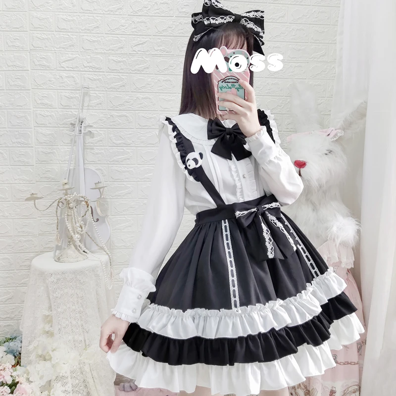 Sweetheart Loli Girls Lolita Skirt Lovely Sweet Strap Skirts Classic Lolitas Gothic Cosplay Vintage Japanese Harujuku Punk Maid
Sweetheart Loli Girls Lolita Skirt Lovely Sweet Strap Skirts Classic Lolitas Gothic Cosplay Vintage Japanese Harujuku Punk Maid