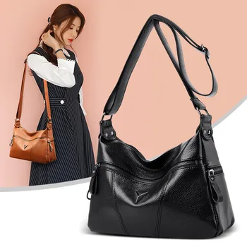 New Fashion Women Shoulder Bags Luxury Soft Leathe Female Crossbody Bags for Women 2020 High Quality Ladies Messenger Hand Bags
New Fashion Women Shoulder Bags Luxury Soft Leathe Female Crossbody Bags for Women 2020 High Quality Ladies Messenger Hand Bags