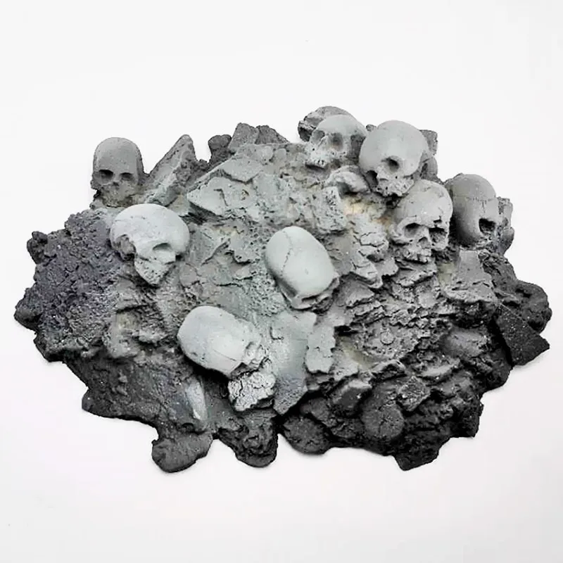 Horror ruins death skull pile silicone mold making plaster resin handicraft mold kitchen chocolate cake food grade mold
Horror ruins death skull pile silicone mold making plaster resin handicraft mold kitchen chocolate cake food grade mold