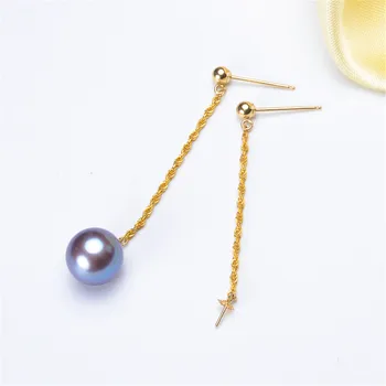 G18K Gold Earring Hooks with Eyepin Bead Caps, Yellow Karat Gold Solid 18ct oro French Earwire Dangle Pearl Earrings
G18K Gold Earring Hooks with Eyepin Bead Caps, Yellow Karat Gold Solid 18ct oro French Earwire Dangle Pearl Earrings