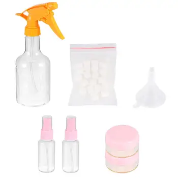 1 Set Assorted Size Refillable Bottles Tablets Cream Power Makeup Dispenser Sanitizer Spray Bottles Cleaning Kit Random Color
1 Set Assorted Size Refillable Bottles Tablets Cream Power Makeup Dispenser Sanitizer Spray Bottles Cleaning Kit Random Color