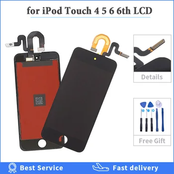 LCD Display for iPod Touch 4 5 6 6th Touch Screen Digitizer Assembly for iPod Touch 5 5th Gen Generation A1421 A1509 with tools
LCD Display for iPod Touch 4 5 6 6th Touch Screen Digitizer Assembly for iPod Touch 5 5th Gen Generation A1421 A1509 with tools