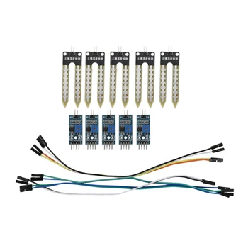 5pcs Soil Moisture Hygrometer Module for Moisture Arduino Wire Water Sensor Detection TE215
5pcs Soil Moisture Hygrometer Module for Moisture Arduino Wire Water Sensor Detection TE215