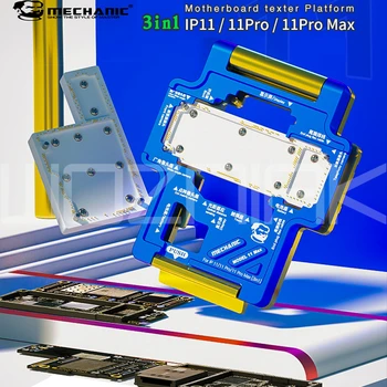 NWE MECHANIC 3IN1 Mainboard Testing Frame for IPhone 11 11ProMax Middle Level Logic Board Function Tester Maintenance Platform
NWE MECHANIC 3IN1 Mainboard Testing Frame for IPhone 11 11ProMax Middle Level Logic Board Function Tester Maintenance Platform