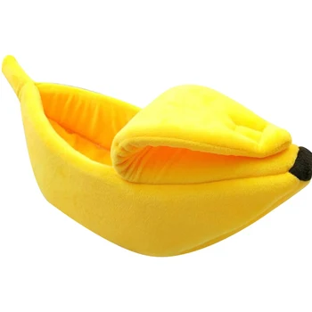 Dog House Banana Shape Bed Removable Washable Small Dog House Cat Mat Pet Necessities
Dog House Banana Shape Bed Removable Washable Small Dog House Cat Mat Pet Necessities