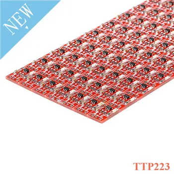 50pcs TTP223 Touch Button Module Capacitor Single Channel Self Locking Touch Key Switch Sensor No-Locking Capacitive Switches
50pcs TTP223 Touch Button Module Capacitor Single Channel Self Locking Touch Key Switch Sensor No-Locking Capacitive Switches