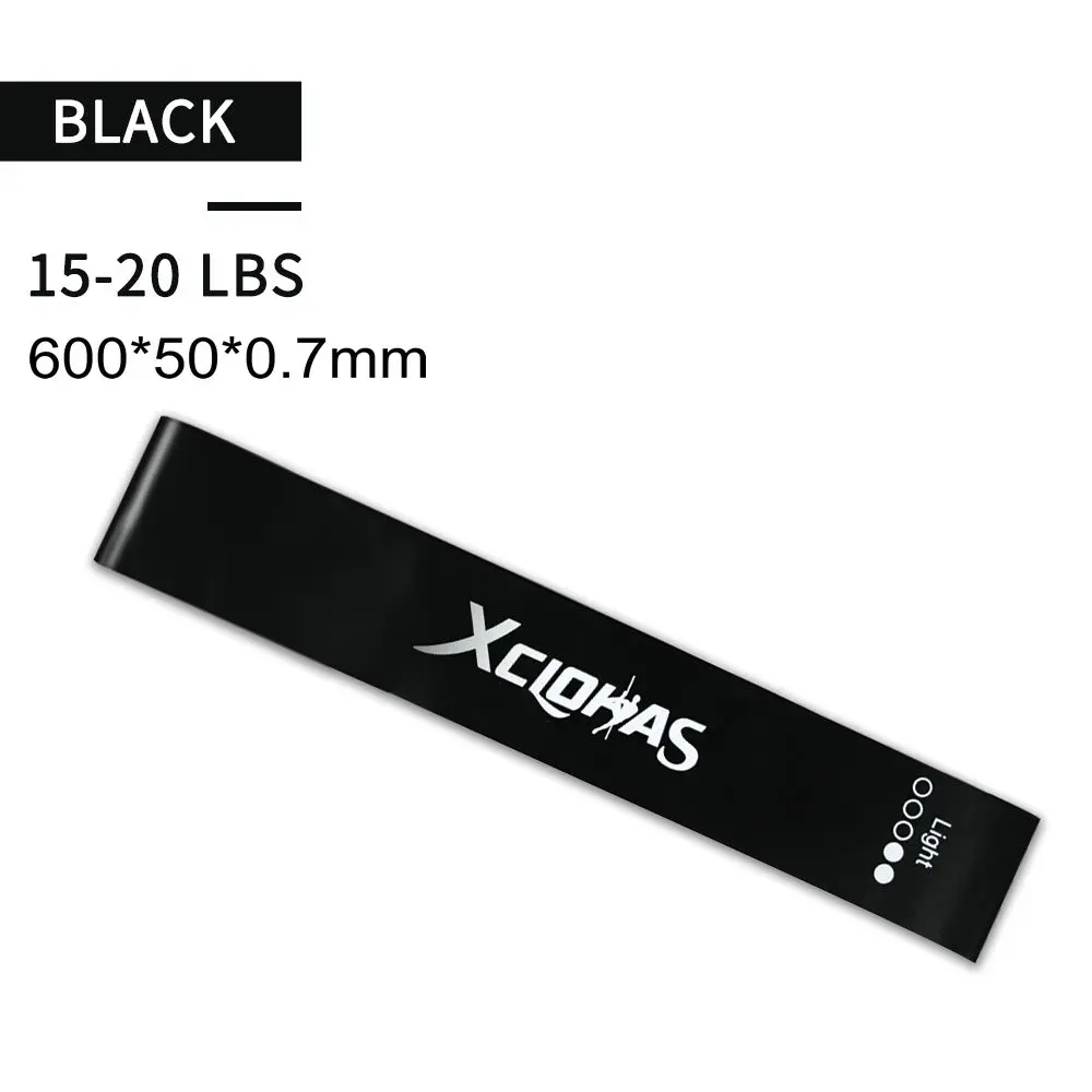 XC LOHAS Fitness Equipment Unisex Resistance Bands Set 5 Level 10-50LBS Gym Training Yoga Pilates Rubber Loops Workout Expander (2)