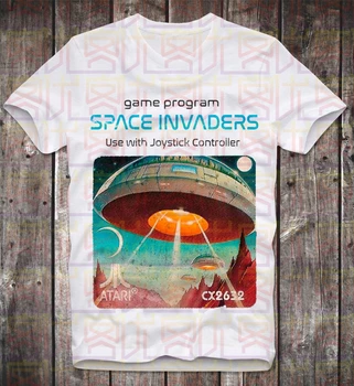 T SHIRT SPACE INVADERS ATARI C64 AMIGA COMMODORE GAME GAMER GAMING VINTAGE RETRO Short Sleeve T-Shirt 2018 New Arrival Men
T SHIRT SPACE INVADERS ATARI C64 AMIGA COMMODORE GAME GAMER GAMING VINTAGE RETRO Short Sleeve T-Shirt 2018 New Arrival Men