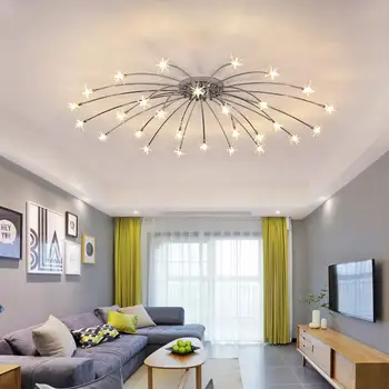 Chrome Led Lamp Nordic Design Light Fixtures Modern Chandeliers For Living Room Bedroom Kitchen Foyer Decor Home Lighting G4
Chrome Led Lamp Nordic Design Light Fixtures Modern Chandeliers For Living Room Bedroom Kitchen Foyer Decor Home Lighting G4