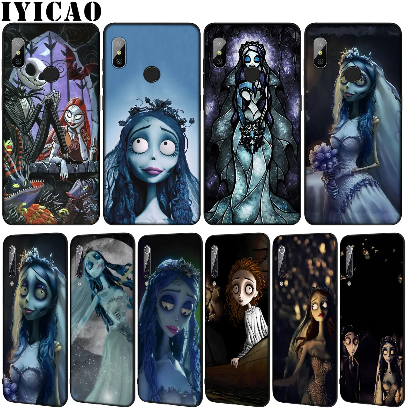 Tim Burtons Corpse Bride Soft Silicone Phone Case for Xiaomi Mi 9 SE 9T A3 PRO CC9 CC9E 8 A2 Lite A1 6X 5X pocophone f1 MAX 3
Tim Burtons Corpse Bride Soft Silicone Phone Case for Xiaomi Mi 9 SE 9T A3 PRO CC9 CC9E 8 A2 Lite A1 6X 5X pocophone f1 MAX 3