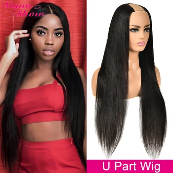 30 inch U Part Wig Human Hair Wig 180 Density Brazilian Straight Human Hair Wigs For Women 10A U Shaped Wig No Lace Full End
30 inch U Part Wig Human Hair Wig 180 Density Brazilian Straight Human Hair Wigs For Women 10A U Shaped Wig No Lace Full End