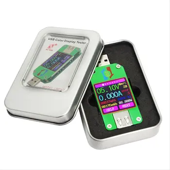 UM24 USB 2.0 color screen tester voltage and ammeter without communication function practical durable tester
UM24 USB 2.0 color screen tester voltage and ammeter without communication function practical durable tester
