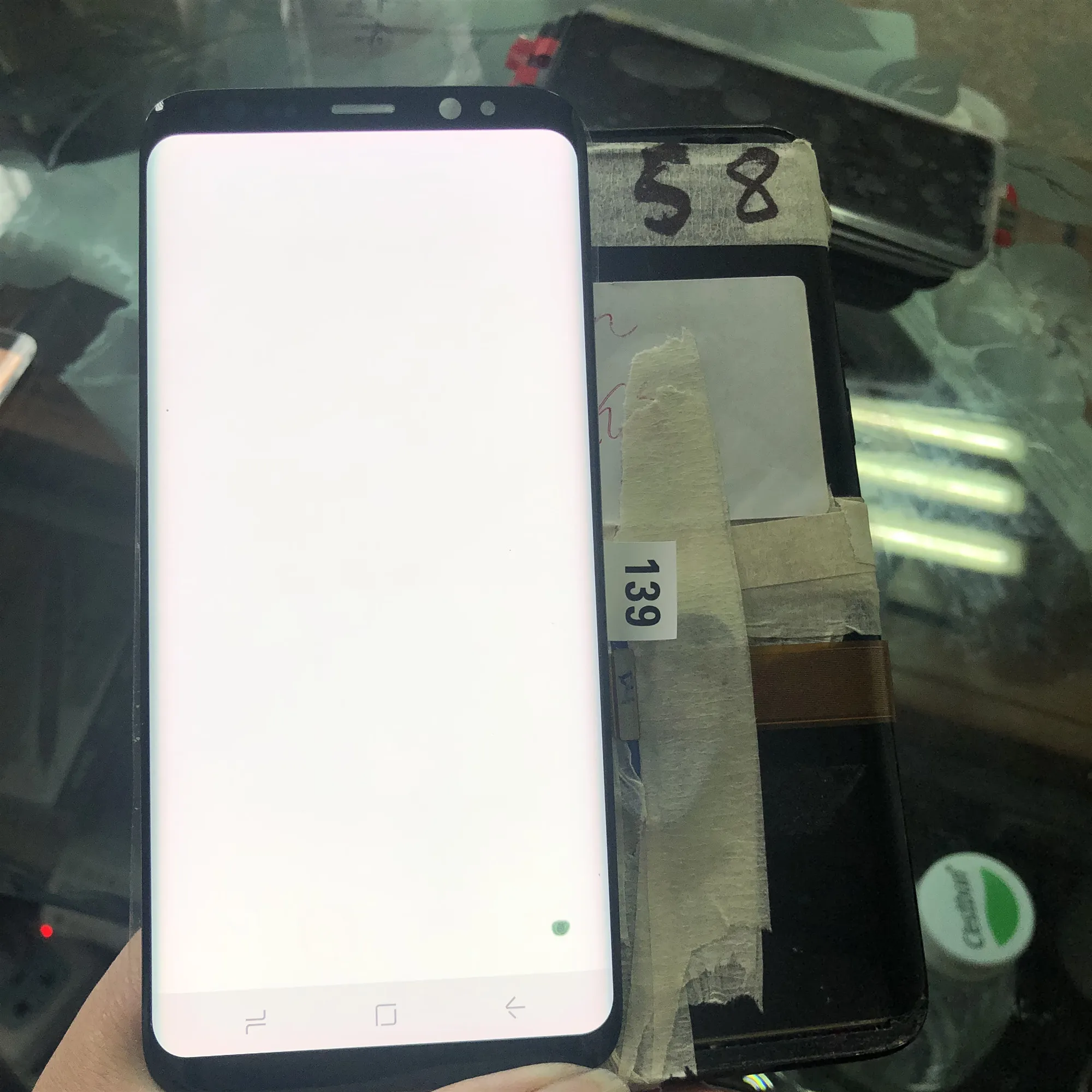 100% Original Super Amoled LCD For Samsung S8 G950 G950U G950F Display Touch Screen Digitizer Assembly With Frame With Black Dot
100% Original Super Amoled LCD For Samsung S8 G950 G950U G950F Display Touch Screen Digitizer Assembly With Frame With Black Dot