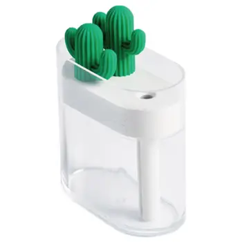 160ml Ultrasonic Air Humidifier Clear Cactus Color Light USB Essential Oil Diffuser Car Purifier Aroma Diffusor Mist Maker
160ml Ultrasonic Air Humidifier Clear Cactus Color Light USB Essential Oil Diffuser Car Purifier Aroma Diffusor Mist Maker