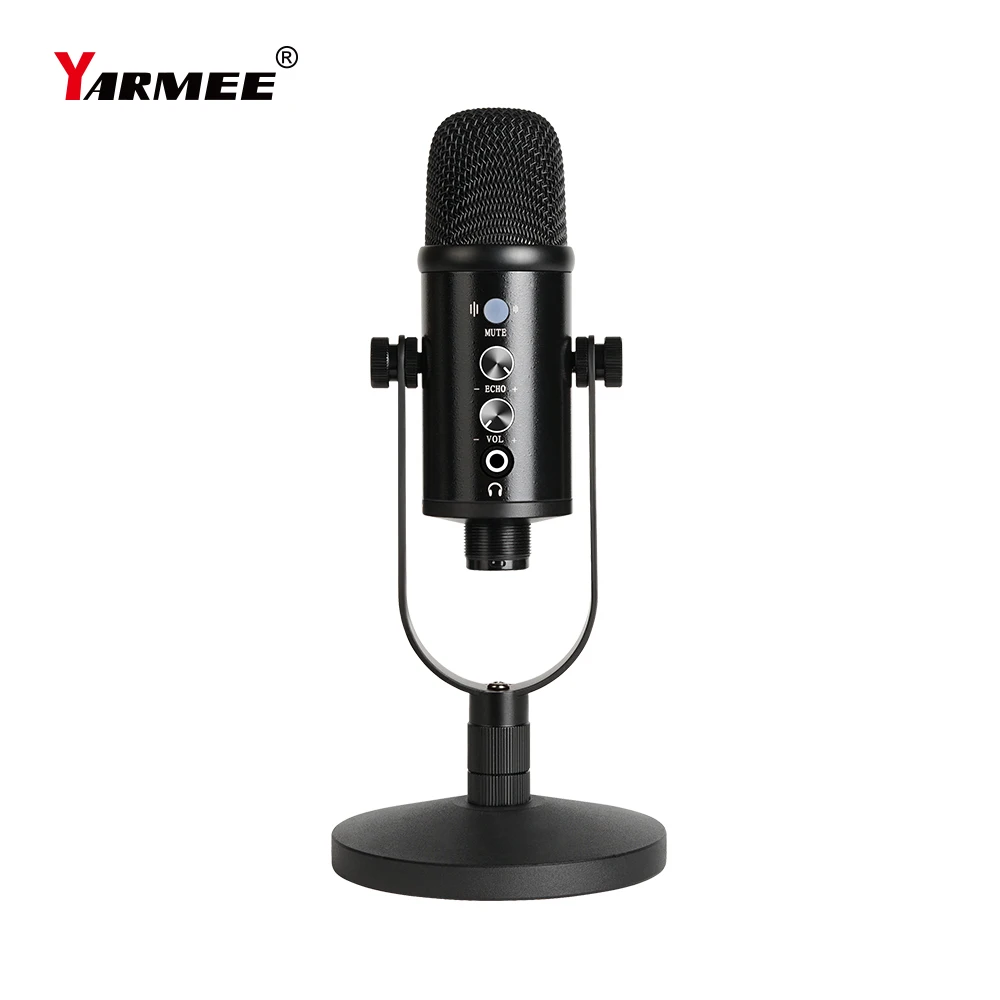 New Arrival Professional USB Recording Condenser Computer Microphone With Desktop Stand For Studio Meeting Gaming YouTube YR13
New Arrival Professional USB Recording Condenser Computer Microphone With Desktop Stand For Studio Meeting Gaming YouTube YR13